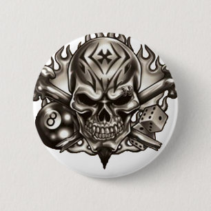 Badge Rond 5 Cm Cerveau d'Eyebrow