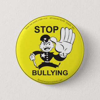 Badge Rond 5 Cm Cessez d'intimider des cadeaux