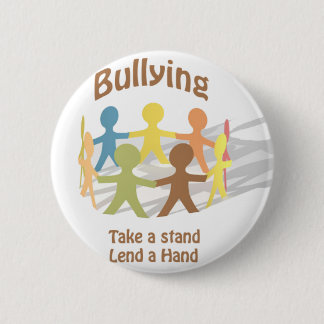 Badge Rond 5 Cm Cessez d'intimider le bouton