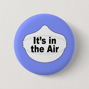 Badge Rond 5 Cm C'est dans l'épingle à air
