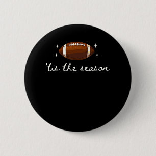Badge Rond 5 Cm C'Est La Saison Football - Retro Football Jour