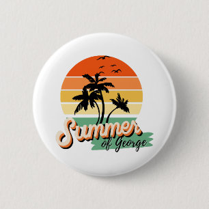 Badge Rond 5 Cm C'est l'été de George