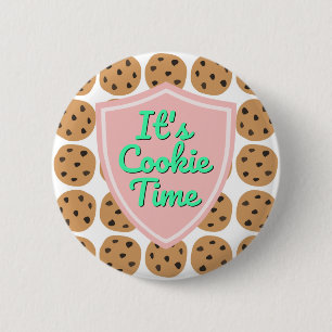 Badge Rond 5 Cm C'est l'heure du cookie Troop Beverly Hills pin