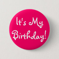 C'est mon anniversaire !