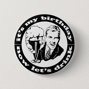 Badge Rond 5 Cm C'est mon anniversaire