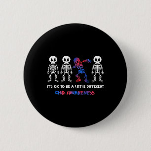 Badge Rond 5 Cm C'Est Ok D'Être Un Peu Différent De La Conscience