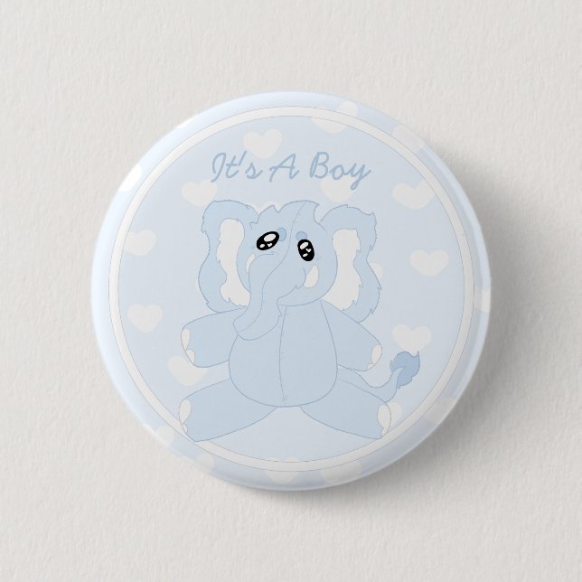 Badge Rond 5 Cm C'est un petit chien (Devant)