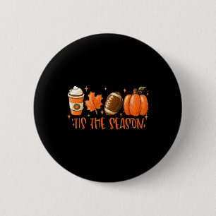 Badge Rond 5 Cm Cette Saison Footll Footll Automne Thanksgiving 4