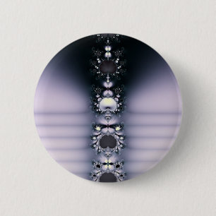 Badge Rond 5 Cm Chaîne Violette