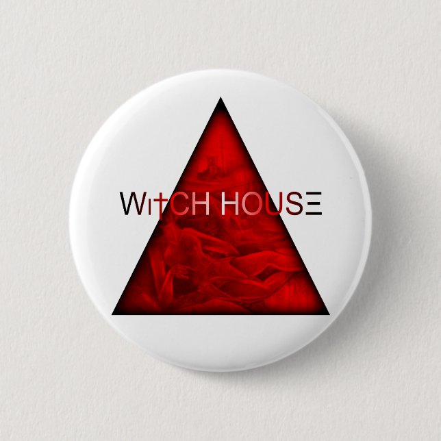 Badge Rond 5 Cm Chambre de sorcière (Devant)