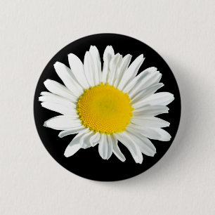 Badge Rond 5 Cm Chamomile