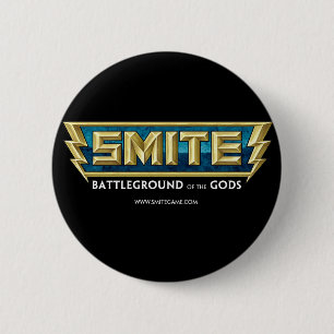 Badge Rond 5 Cm Champ de bataille de logo de COUP VIOLENT des