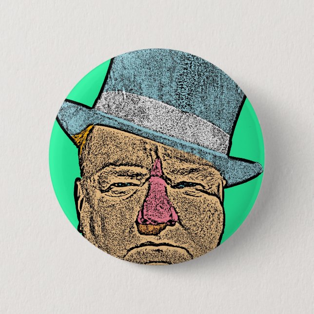 Badge Rond 5 Cm Champs de carte de travail (Devant)