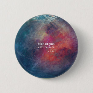 Badge Rond 5 Cm Changement climatique : Les "hommes conception