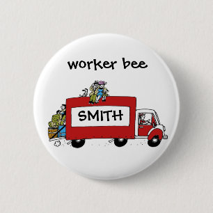 Badge Rond 5 Cm changement d'adresse
