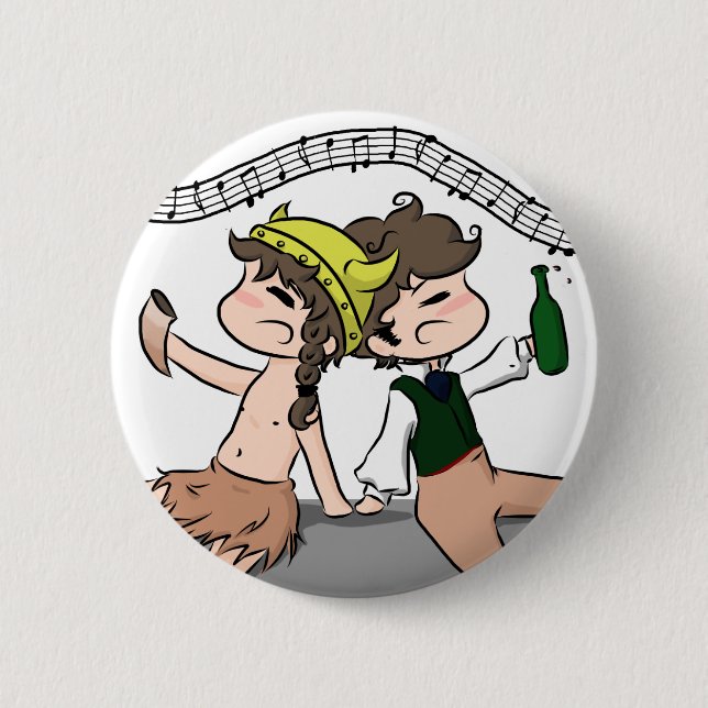 Badge Rond 5 Cm chantez ! (Devant)