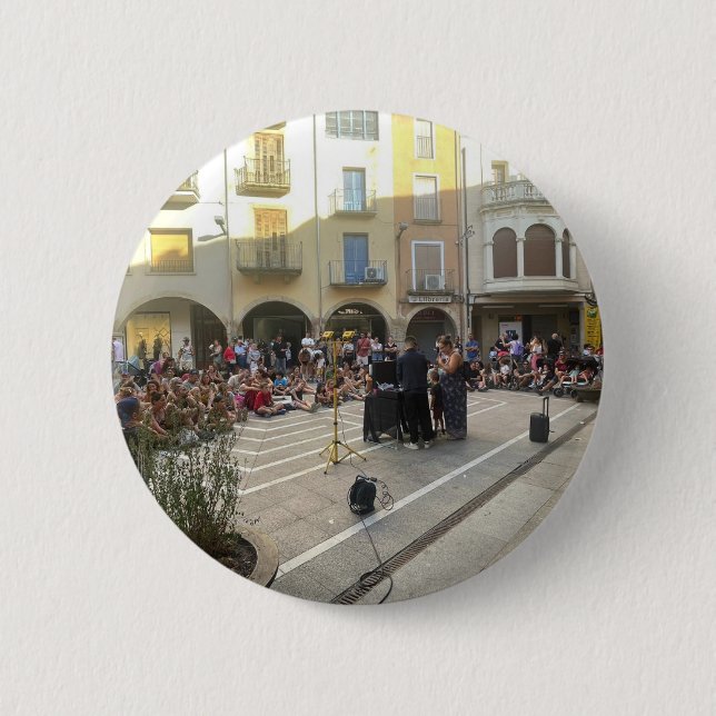 Badge Rond 5 Cm Chapa Mago Asensio (Devant)