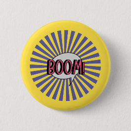 Badge Rond 5 Cm Chapa redonda Boom!