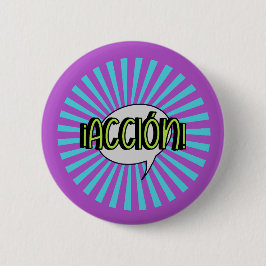 Badge Rond 5 Cm Chapa redonda iAcción!
