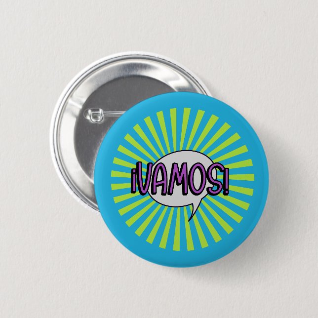 Badge Rond 5 Cm Chapa redonda iVamos! (Devant & derrière)