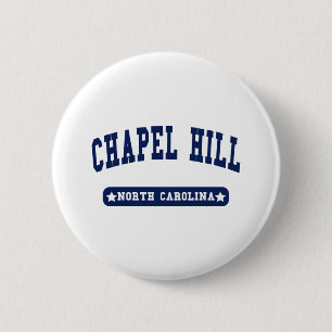 Badge Rond 5 Cm Chapel Hill North Carolina College Style tee - shi