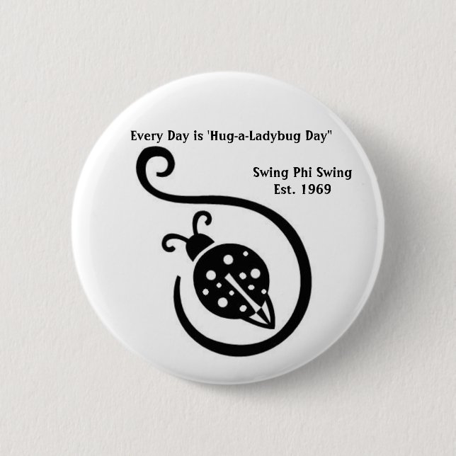 Badge Rond 5 Cm Chaque jour est 'bouton de jour (Devant)