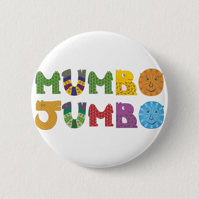 Badge Rond 5 Cm Charabia (Devant)