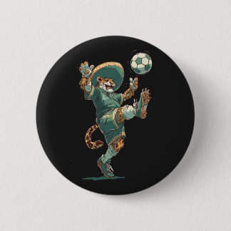 Badge Rond 5 Cm Charro Jaguar Striker