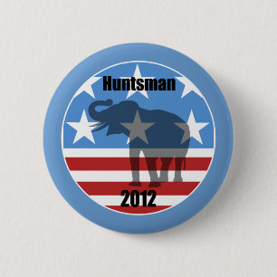 Badge Rond 5 Cm Chasseur 2012