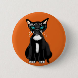 Badge Rond 5 Cm chat