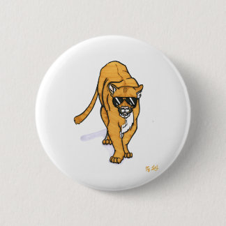 Badge Rond 5 Cm chat frais