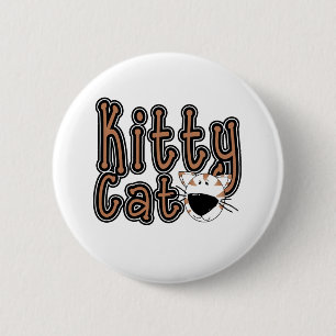 Badge Rond 5 Cm Chat mignon de Kitty