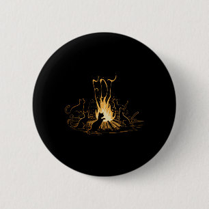 Badge Rond 5 Cm Chats contre Trump drôle anti Trump