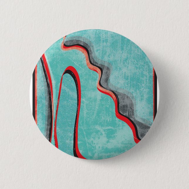 Badge Rond 5 Cm Chaussure de Tiffany (Devant)