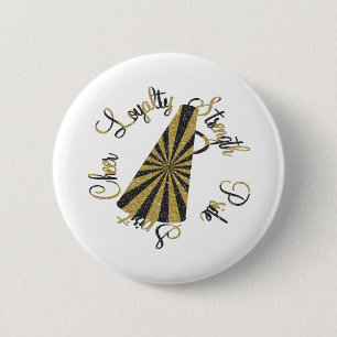 Badge Rond 5 Cm Cheerleading