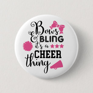 Badge Rond 5 Cm Cheerled personnalisé