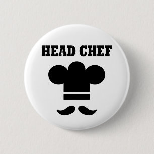 Badge Rond 5 Cm Chef