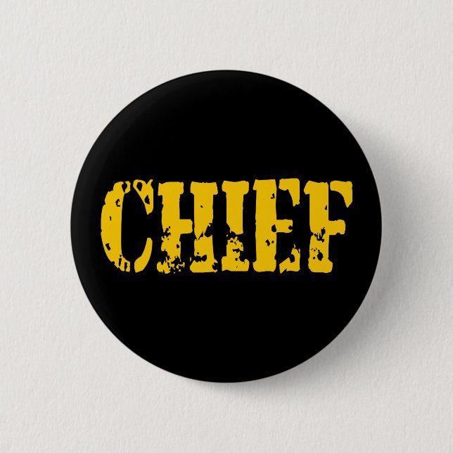 BADGE ROND 5 CM CHEF (Devant)