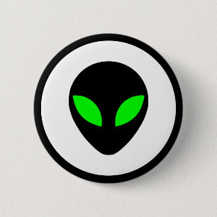 Badge Rond 5 Cm Chef Alien