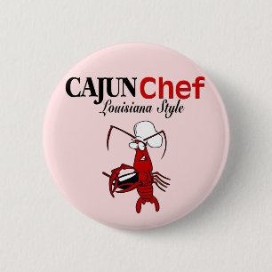 Badge Rond 5 Cm Chef cajun
