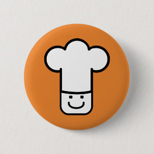 Badge Rond 5 Cm Chef de cuisine