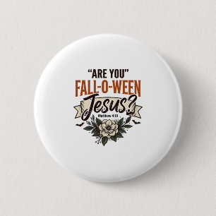 Badge Rond 5 Cm Chemise de gravure vintage Jésus Christian Fall-O-