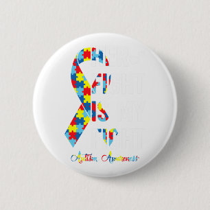 Badge Rond 5 Cm Chemise de jour Cherry Pi