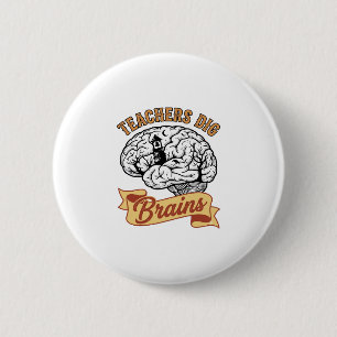 Badge Rond 5 Cm Chemise Halloween Professeur Vintage Gravé Punitio