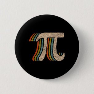 Badge Rond 5 Cm Chemise Jour Pi Spiral Pi Math Enseignant Étudiant