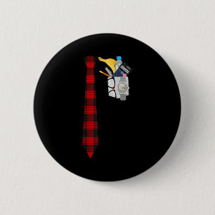 Badge Rond 5 Cm Chemise T Costume de Nerd Halloween Drôle Geek Xo4
