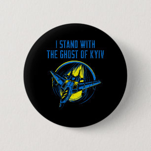 Badge Rond 5 Cm Chemise Ukraine – As pilote je soutiens le fantôme