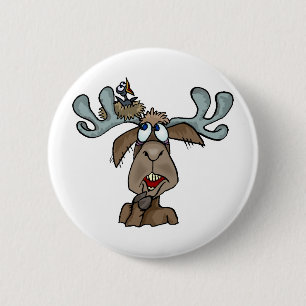 Badge Rond 5 Cm Chemises et cadeaux 65 d'orignaux