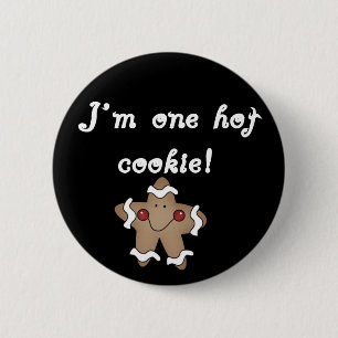 Badge Rond 5 Cm Chemises et cadeaux Hot Cookie