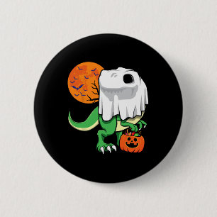 Badge Rond 5 Cm Chemises Halloween pour garçons hommes dinosaure T